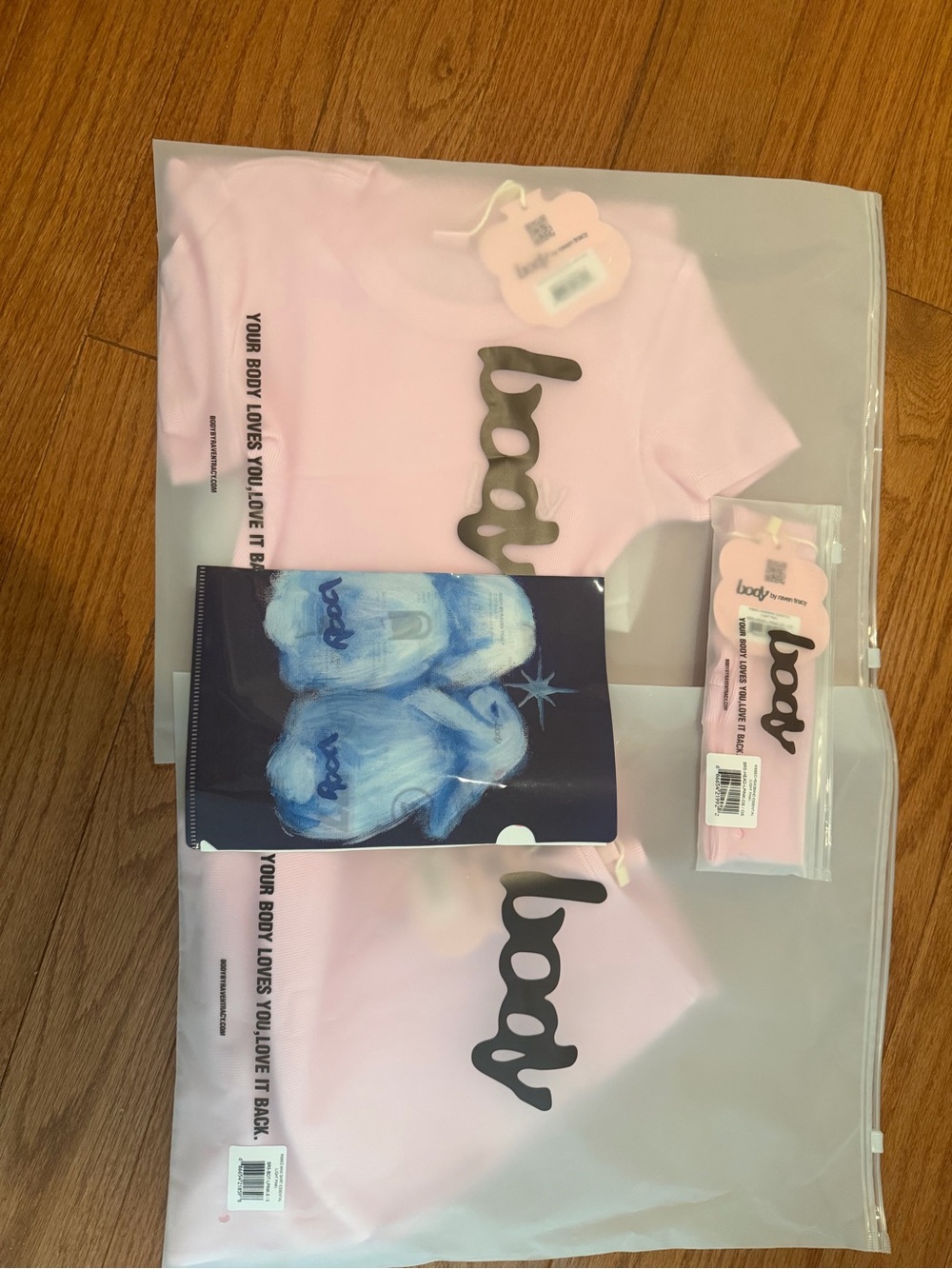 Body by Raven Strawberry Milk Set Headband included